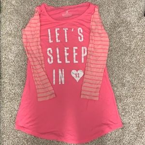 Victoria’s Secret long sleeve night shirt